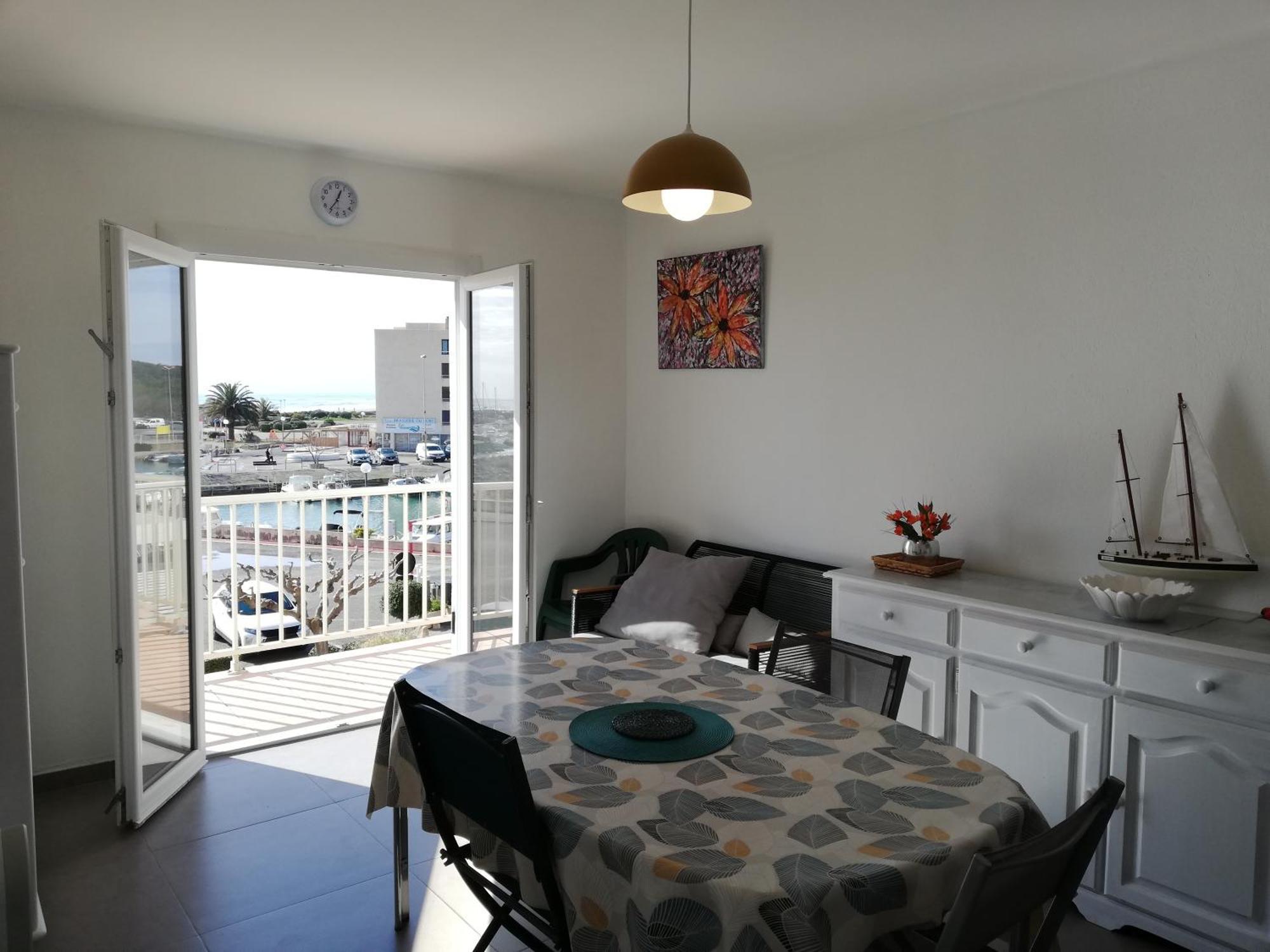 Superbe Appartement Avec Vue Sur Mer Et Port, Parking Prive Saint-Pierre-la-Mer  외부 사진
